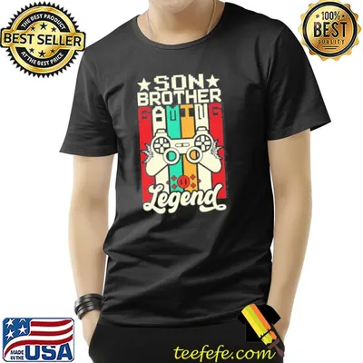 Son brother gaming legend classic classic shirt