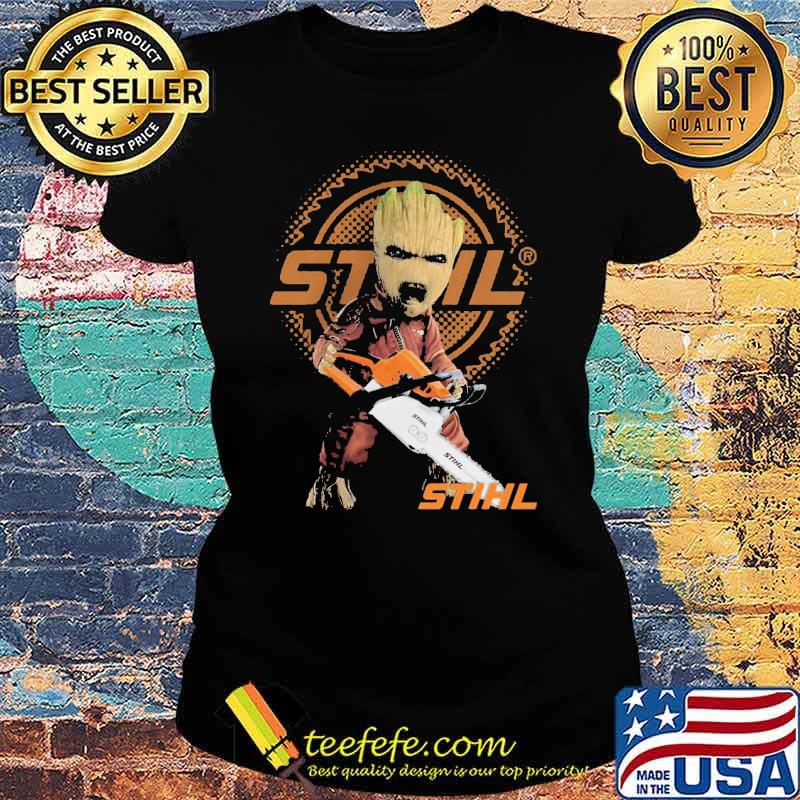 Stihl Groot Star Wars Shirt Ladies tee Stihl Groot Star Wars Shirt Ladies tee