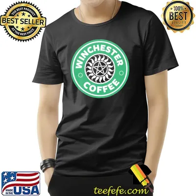 Supernatural winchester coffee starbucks classic shirt