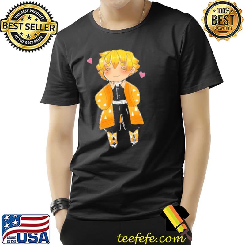 Sweet yellow boy zenitsu agatsuma demon slayer classic shirt