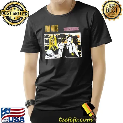 Swordfishtrombones retro art tom waits classic shirt