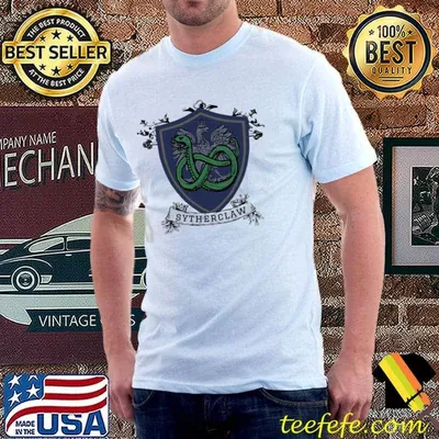Sytherclaw hybrid house hogwarts Harry Potter art classic shirt