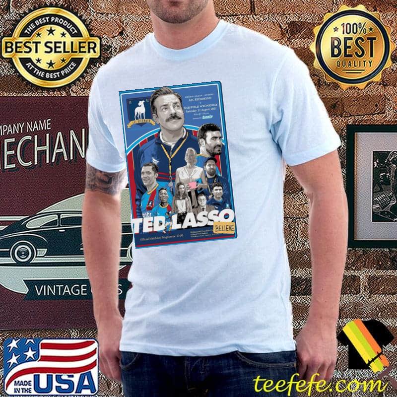 Ted lasso timed release believe design shirt Ted lasso timed release believe design shirt