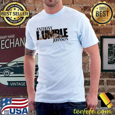 Text art anthony rumble johnson trending classic shirt
