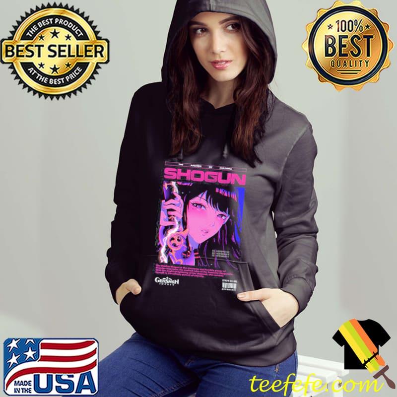 The archon of inazuma raiden shogun genshin impact anime art classic s Hoodie The archon of inazuma raiden shogun genshin impact anime art classic s Hoodie