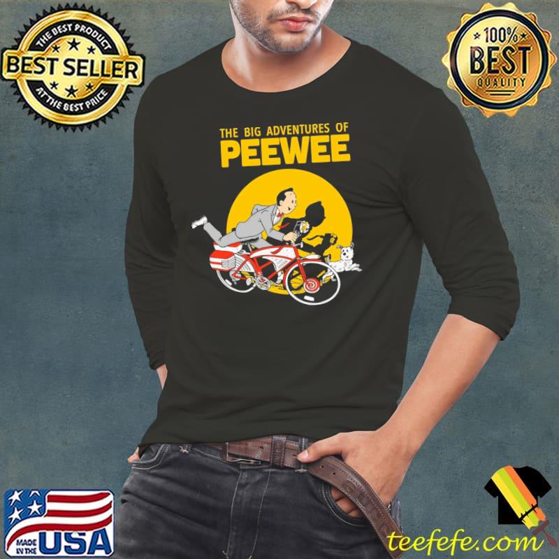 The big adventures of pee wee classic s Long Sleeve Tee The big adventures of pee wee classic s Long Sleeve Tee