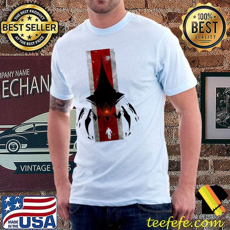 The commander and poster mass effect classic shirt