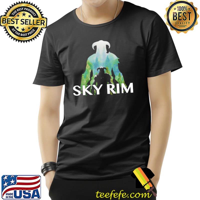 The forest sky rim silhouette classic shirt The forest sky rim silhouette classic shirt
