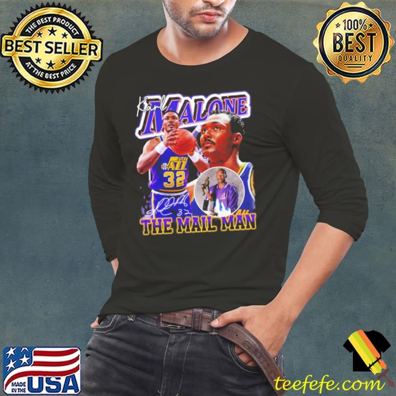 The mail man basketball legend 90s design s Long Sleeve Tee The mail man basketball legend 90s design s Long Sleeve Tee