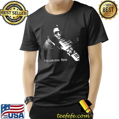 The pianist legend thelonious monk jazz classic shirt