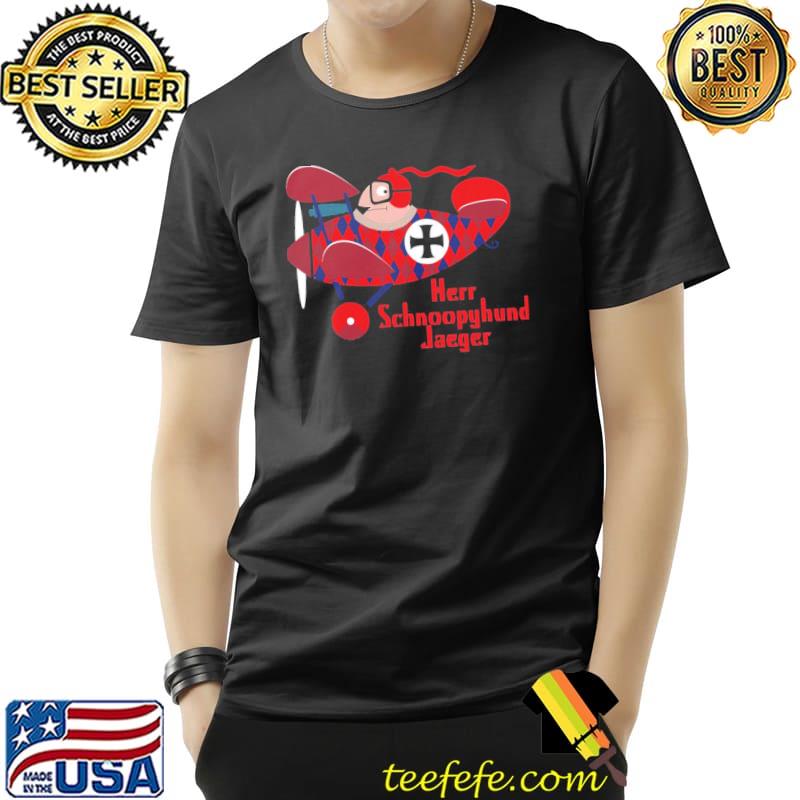 The red baron her schnoopyhund jaeger classic shirt