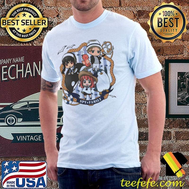 The sailor anya yor loid bond forger spy x family happy family shirt