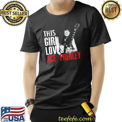 This girl loves her ace frehley trending classic shirt