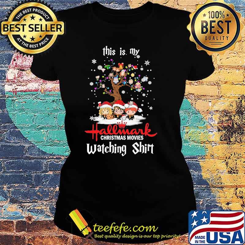 THis Is My Hallmark Christmas Movies Watching Shirt s Ladies tee THis Is My Hallmark Christmas Movies Watching Shirt s Ladies tee