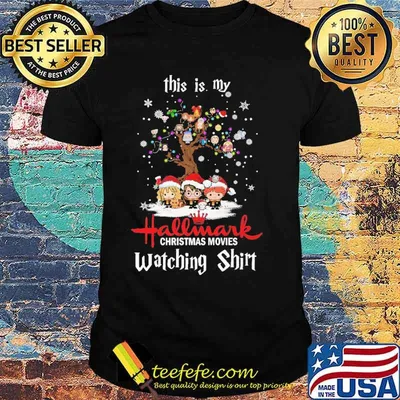 THis Is My Hallmark Christmas Movies Watching Shirt shirt