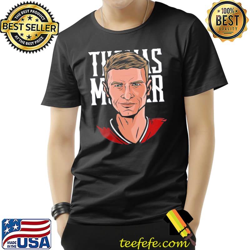 Thomas muller bayern munich champions animated portrait classic shirt