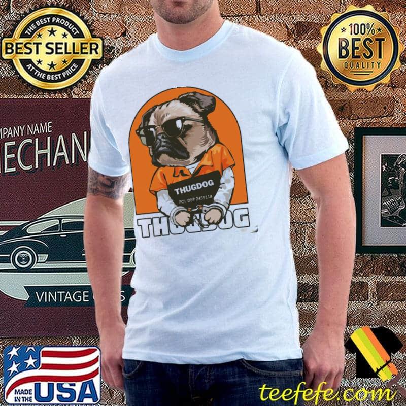 Thugdog french Bulldog fanart shirt