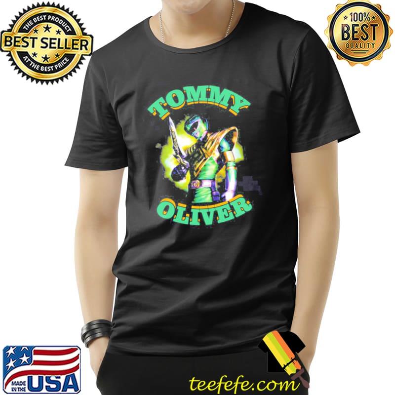 Tommy oliver the green jdf jason david Frank vintage bootleg 90s classic shirt