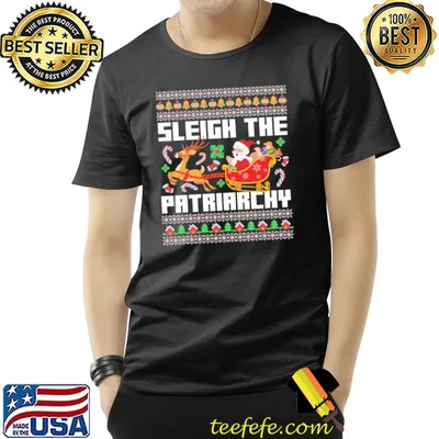 Ugly sleigh all day christmas classic shirt