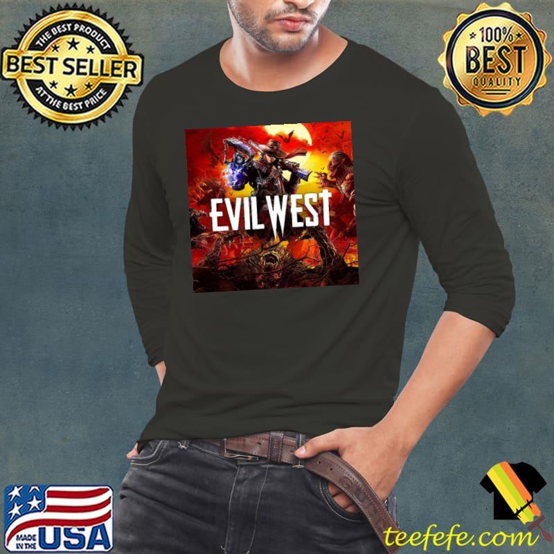 Video game evil west graphic classic s Long Sleeve Tee Video game evil west graphic classic s Long Sleeve Tee