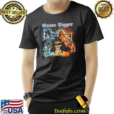 Vintage grave digger trending classic shirt