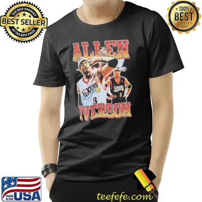 Vintage number 3 allen iverson shirt