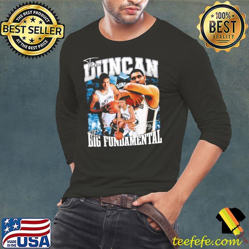 Vintage tim duncan the big fundamental san antonio spurs s Long Sleeve Tee Vintage tim duncan the big fundamental san antonio spurs s Long Sleeve Tee