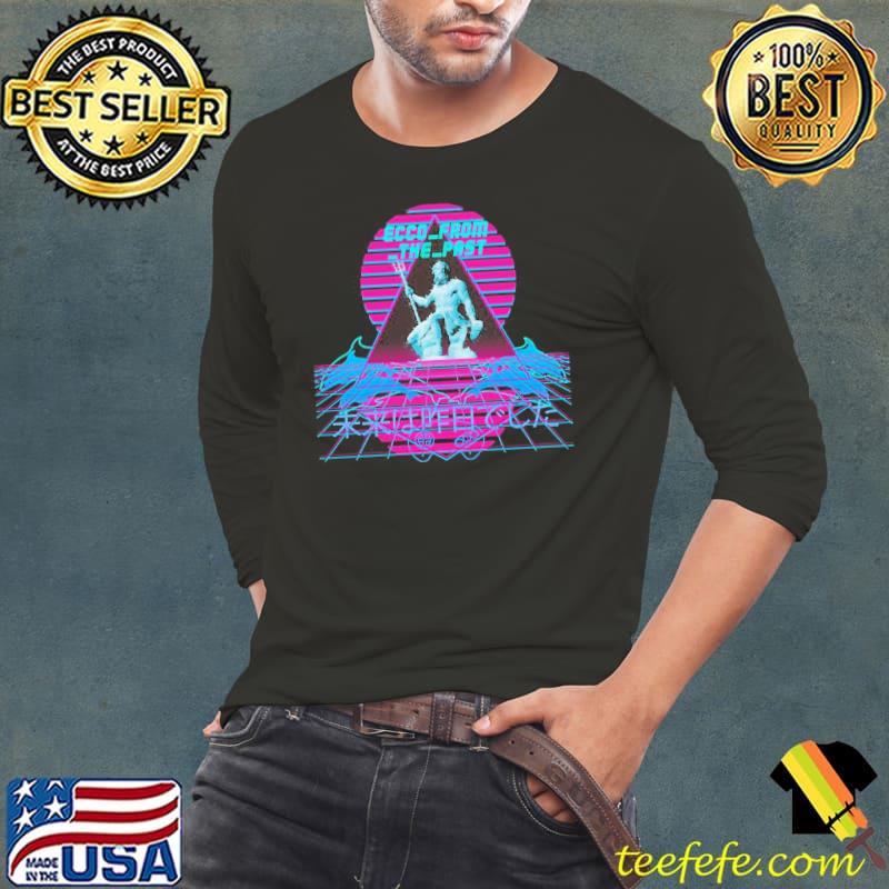 Waves from the ecco the past classic s Long Sleeve Tee Waves from the ecco the past classic s Long Sleeve Tee