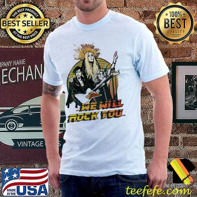 We will rock you the pretty reckless shirt