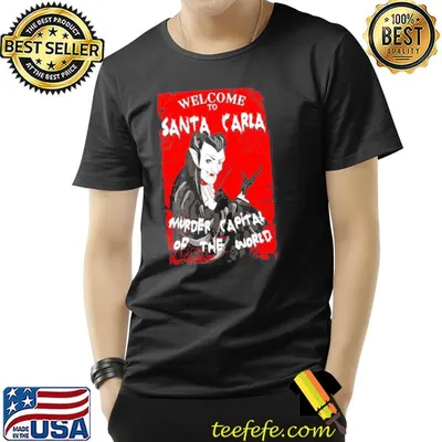 Welcme To Santa Carla Cartoon Design Unisex Sweatshirt