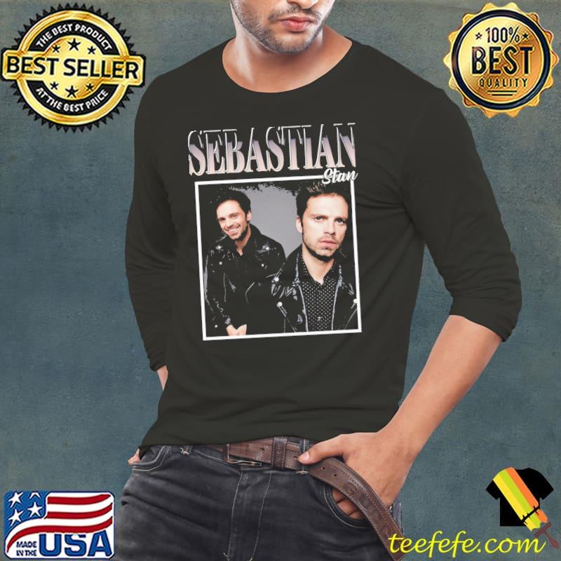 Winter soldier of the cinematic universe sebastian stan bucky barnes classic s Long Sleeve Tee Winter soldier of the cinematic universe sebastian stan bucky barnes classic s Long Sleeve Tee