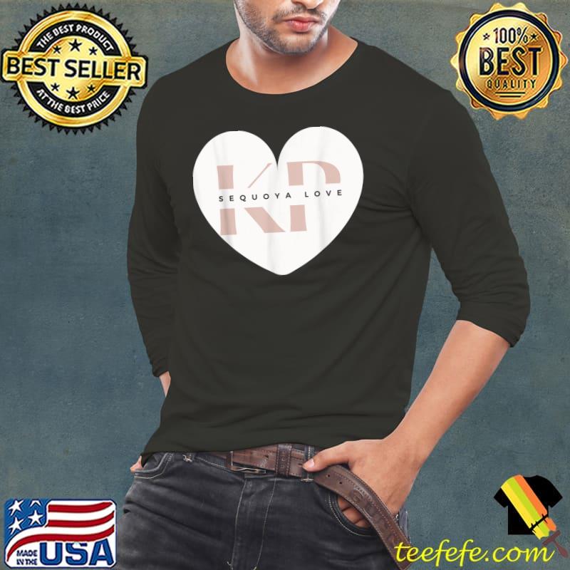 Womens Sequoya Love! Heart T-Shirt Long Sleeve Tee Womens Sequoya Love! Heart T-Shirt Long Sleeve Tee