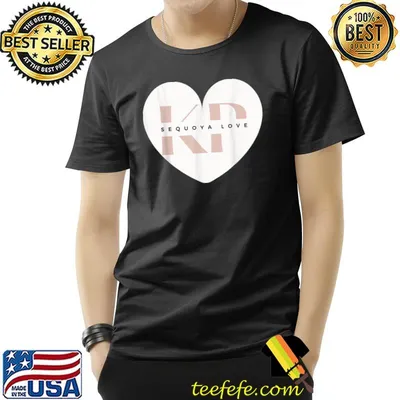 Womens Sequoya Love! Heart T-Shirt