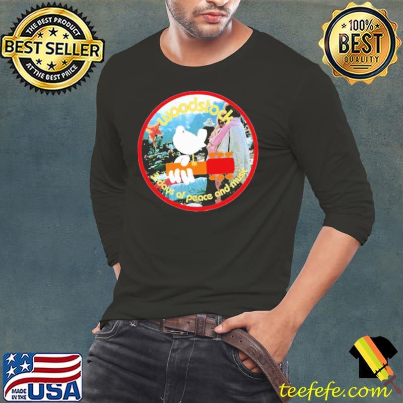 Woodstock 3 days of peace and music classic s Long Sleeve Tee Woodstock 3 days of peace and music classic s Long Sleeve Tee