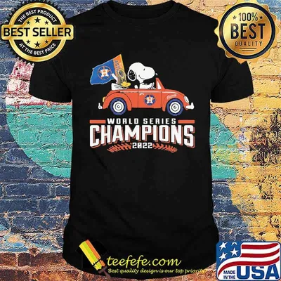 World Series Champions 2022 Snoopy Houston Shirt