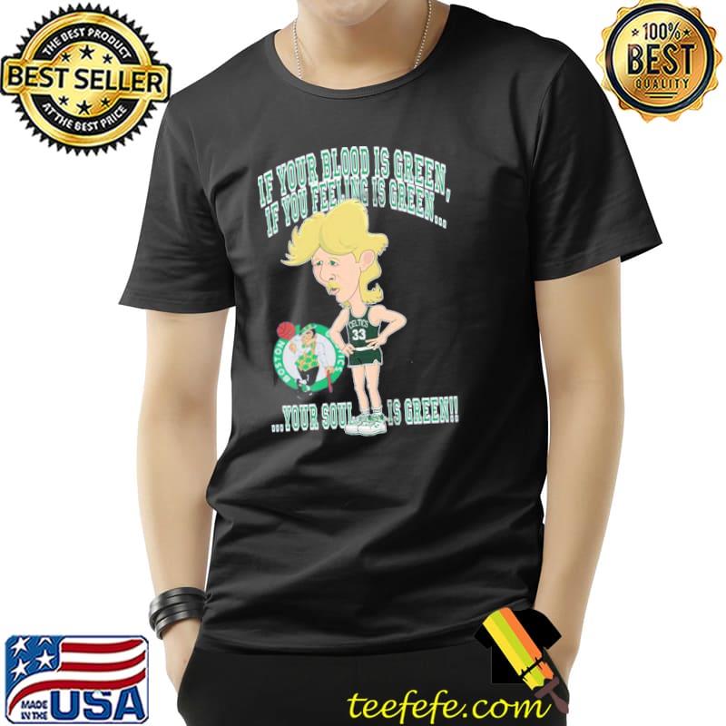 Your soul is green larry bird classic shirt