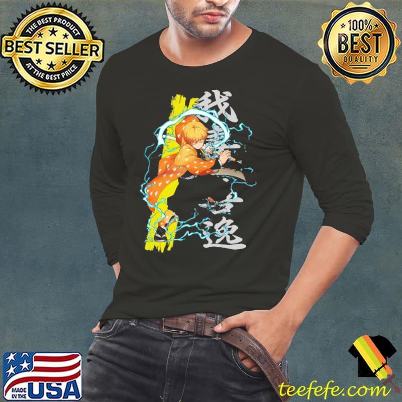 Zenit su demon killer breath of thunder classic s Long Sleeve Tee Zenit su demon killer breath of thunder classic s Long Sleeve Tee