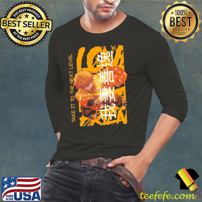 Zenitsu demon killer thunder breathing classic s Long Sleeve Tee Zenitsu demon killer thunder breathing classic s Long Sleeve Tee