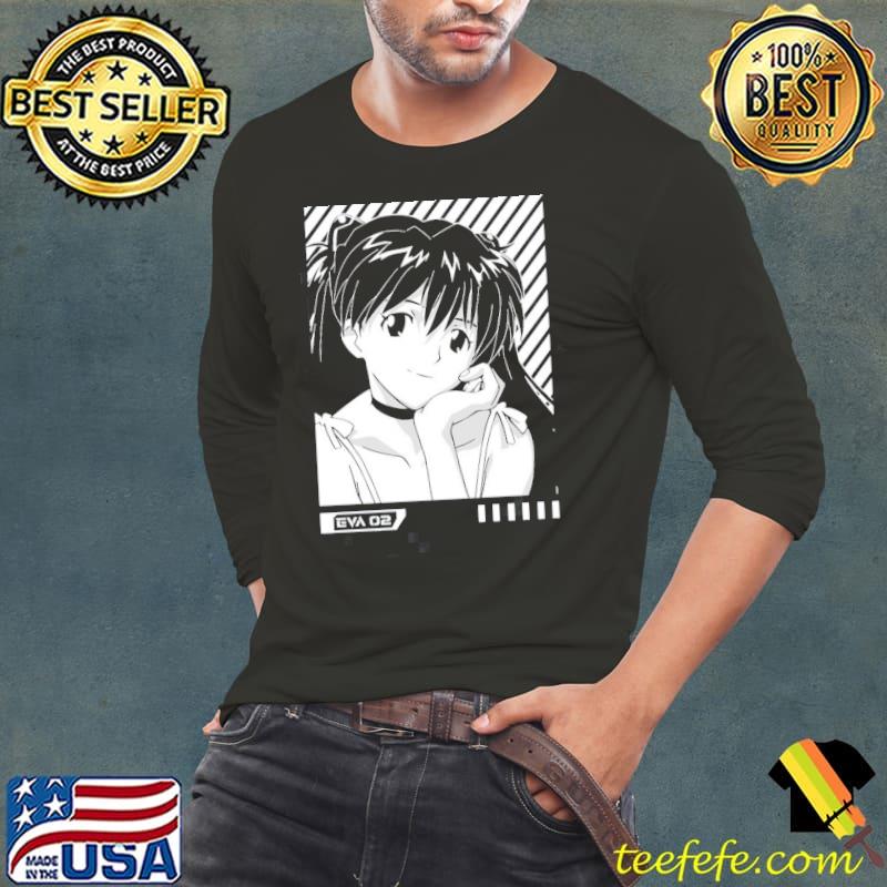 02 asuka langley soryu neon genesis evangelion retro style s Long Sleeve Tee 02 asuka langley soryu neon genesis evangelion retro style s Long Sleeve Tee
