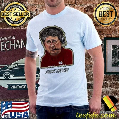 19612022 American Football coach mike leach artwork shirt