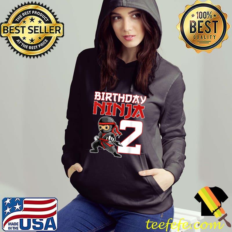 2nd Birthday Ninja I'm 2 Two Years Old Bday Party Best T-Shirt Hoodie 2nd Birthday Ninja I'm 2 Two Years Old Bday Party Best T-Shirt Hoodie