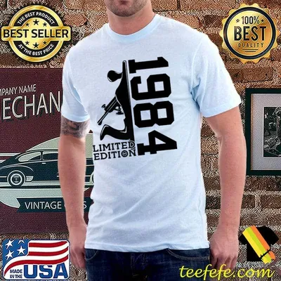 39th Birthday Carpenter's Table Limited Edition 1984 T-Shirt