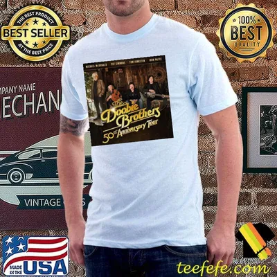 50th anniversary tour the doobie brothers shirt