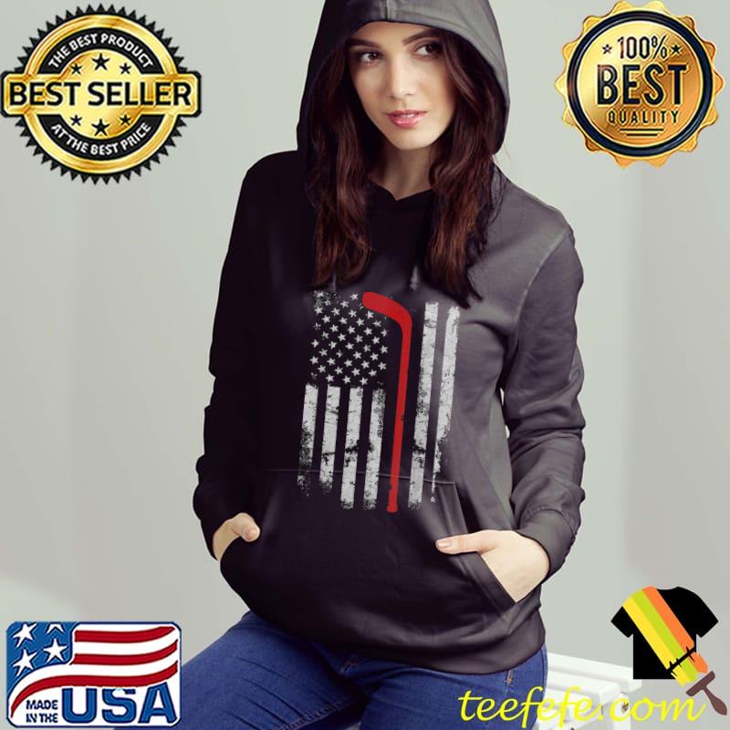 American Flag Hockey Usa Patriotic Hockey Player T-Shirt Hoodie American Flag Hockey Usa Patriotic Hockey Player T-Shirt Hoodie