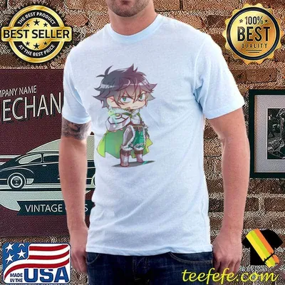 Angry naofumI iwatanI chibI the rising of the shield hero shirt