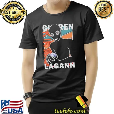 Antispiral tengen toppa gurren lagann classic shirt