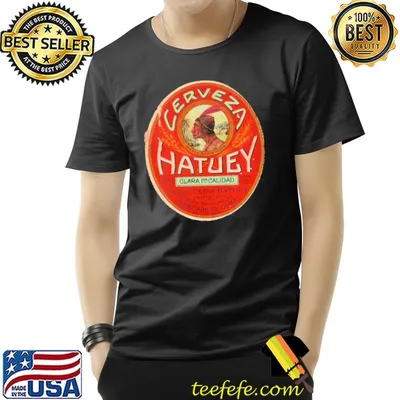 Astounding hatuey beer design classic shirt