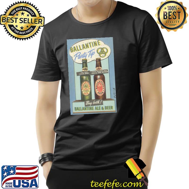 Ballantine ale and beer classic shirt