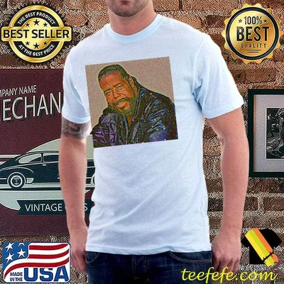Barry white legend portrait shirt