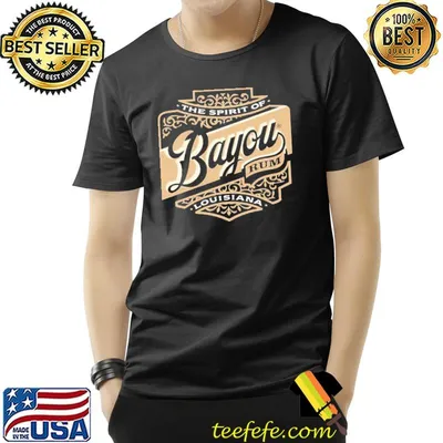 Bayou spiced rum classic shirt